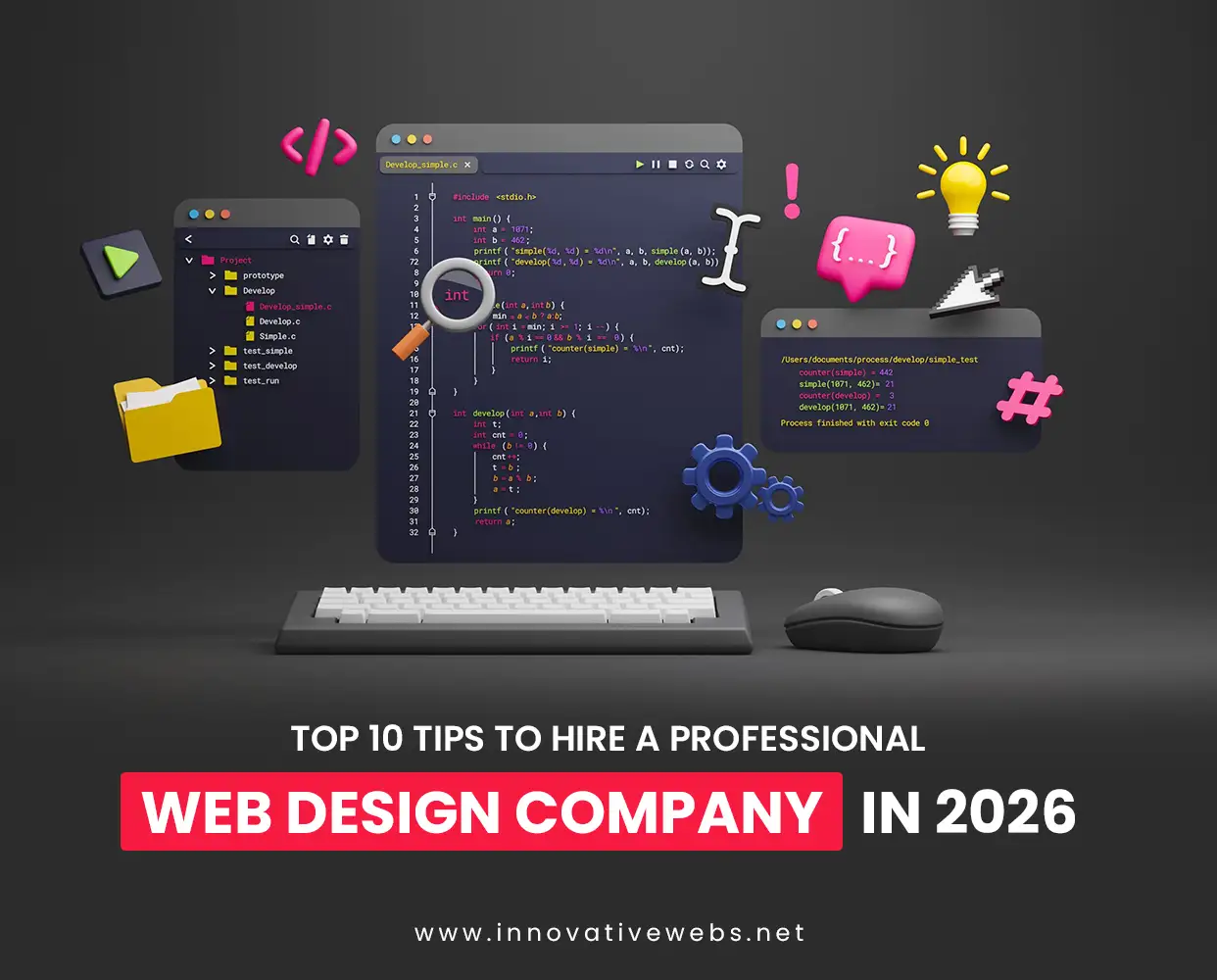 Hire a professional web design company for 2026